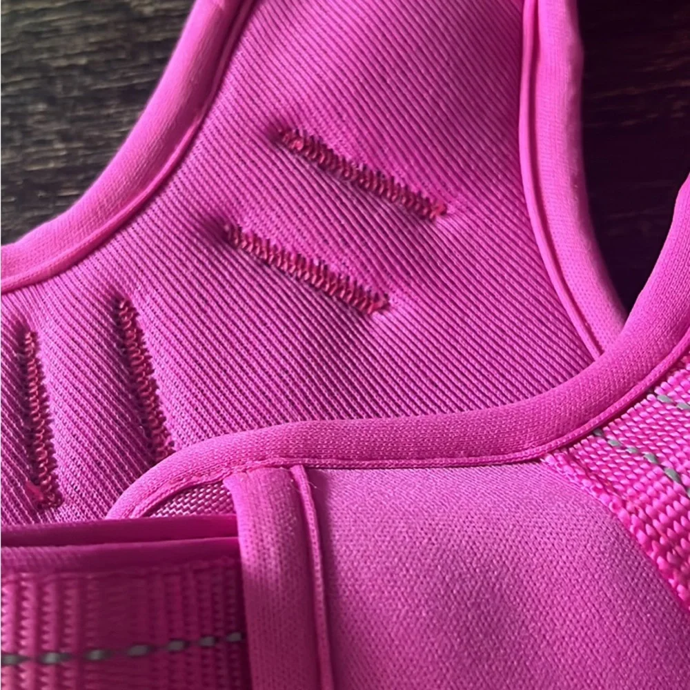 Boots & Barkley pink dog large harness